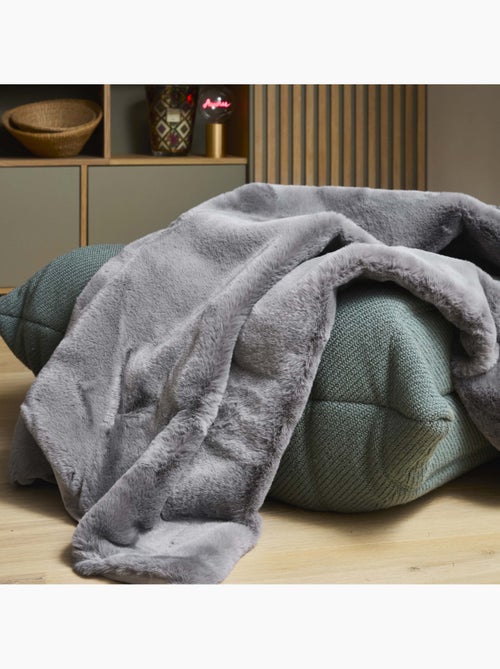 Future Home - Plaid fausse fourrure 130x150 cm - Kiabi Future Home - Plaid fausse fourrure 130x150 cm - Kiabi