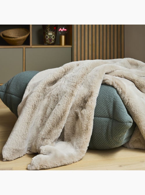Future Home - Plaid fausse fourrure 130x180 cm - Kiabi Future Home - Plaid fausse fourrure 130x180 cm - Kiabi