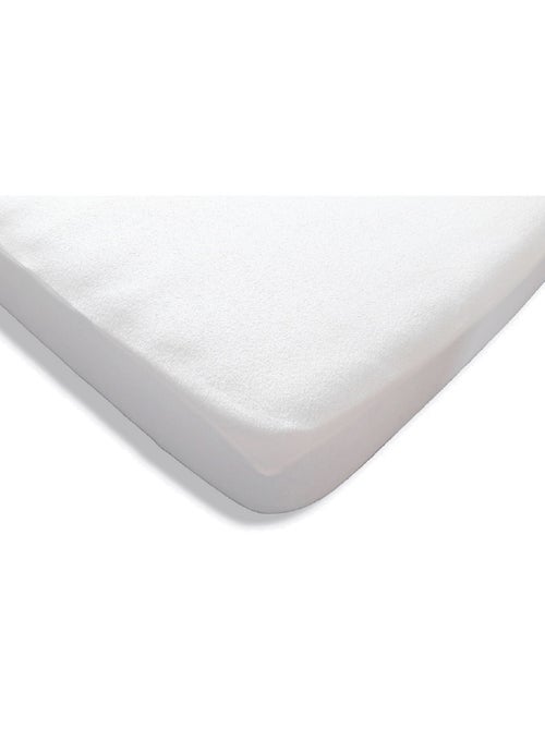 Future Home - Protège-matelas absorbant en coton bonnets 15 cm - Kiabi Future Home - Protège-matelas absorbant en coton bonnets 15 cm - Kiabi