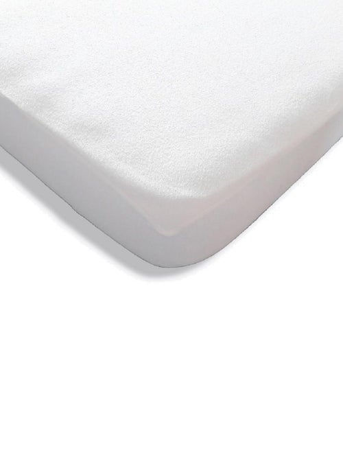 Future Home - Protège-matelas imperméable polyester bonnets 27 cm - Kiabi Future Home - Protège-matelas imperméable polyester bonnets 27 cm - Kiabi