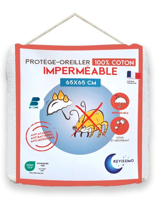 Future Home - Protège oreiller molleton anti-acariens impérméable - Kiabi Future Home - Protège oreiller molleton anti-acariens impérméable - Kiabi