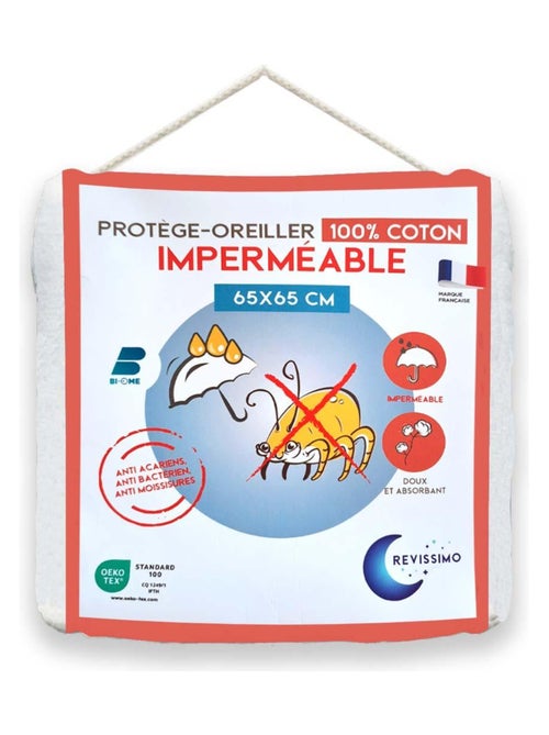 Future Home - Protège oreiller molleton anti-acariens impérméable - Kiabi Future Home - Protège oreiller molleton anti-acariens impérméable - Kiabi
