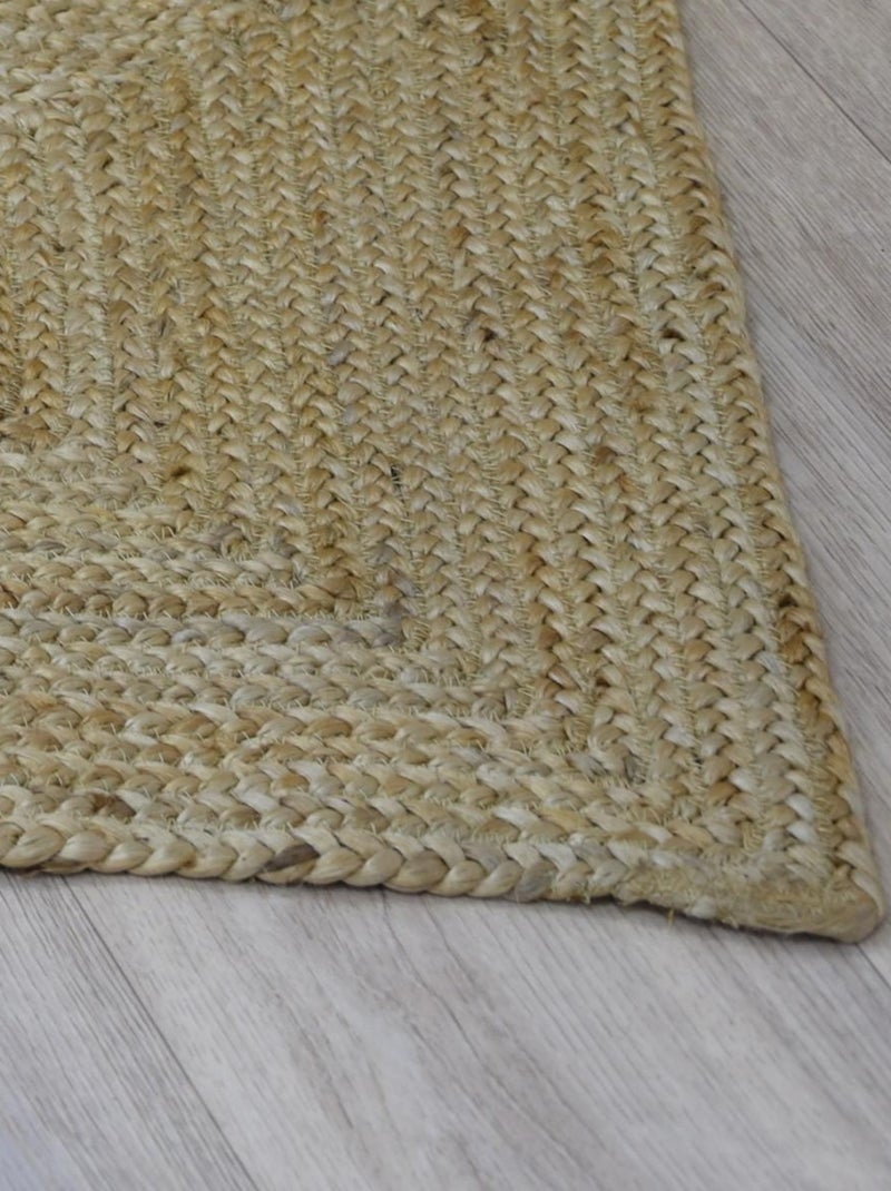 Future Home - Tapis déco rectangle en jute Beige - Kiabi