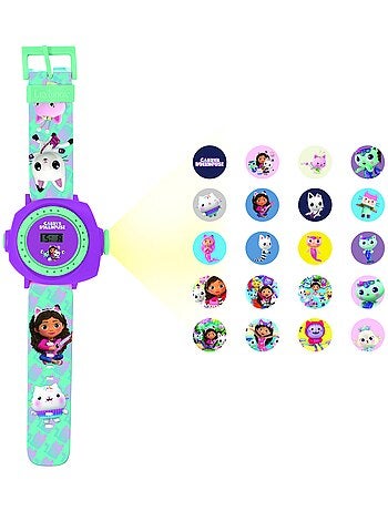 Gabby' dollhouse digitaal projectiehorloge met 20 beelden om te projecteren