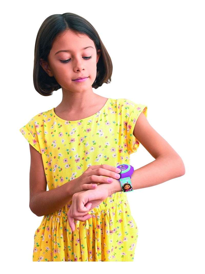 Gabby' dollhouse digitaal projectiehorloge met 20 beelden om te projecteren Blauw - Kiabi