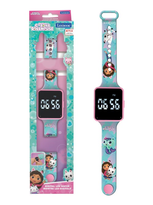 Gabby's dollhouse led digitaal horloge - Kiabi Gabby's dollhouse led digitaal horloge - Kiabi