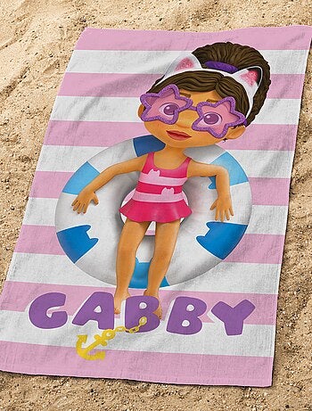 Gabby's poppenhuis-strandlaken