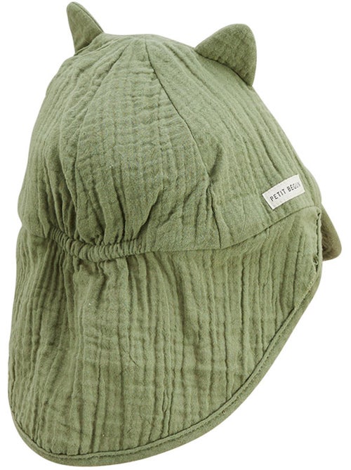Gabin baby katoenen gaas nekwarmer muts - Kiabi