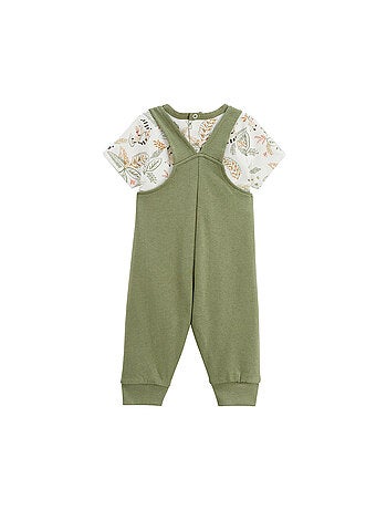 Gabin baby tuinbroek en t-shirt set