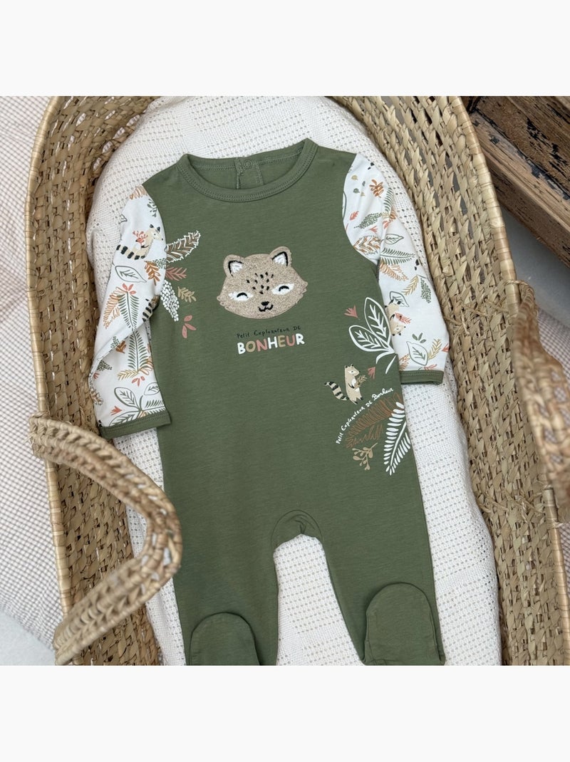 Gabin babypyjama's Groen - Kiabi