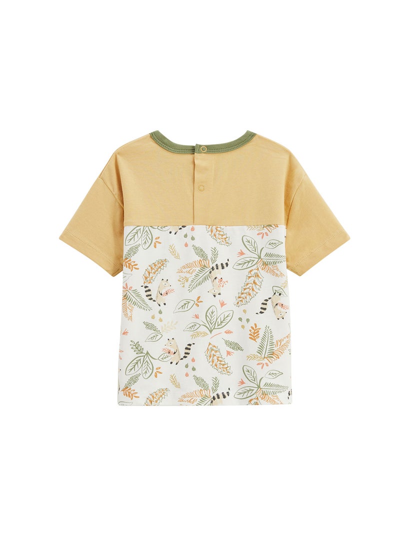 Gabin kinder T-shirt set van 2 Groen - Kiabi