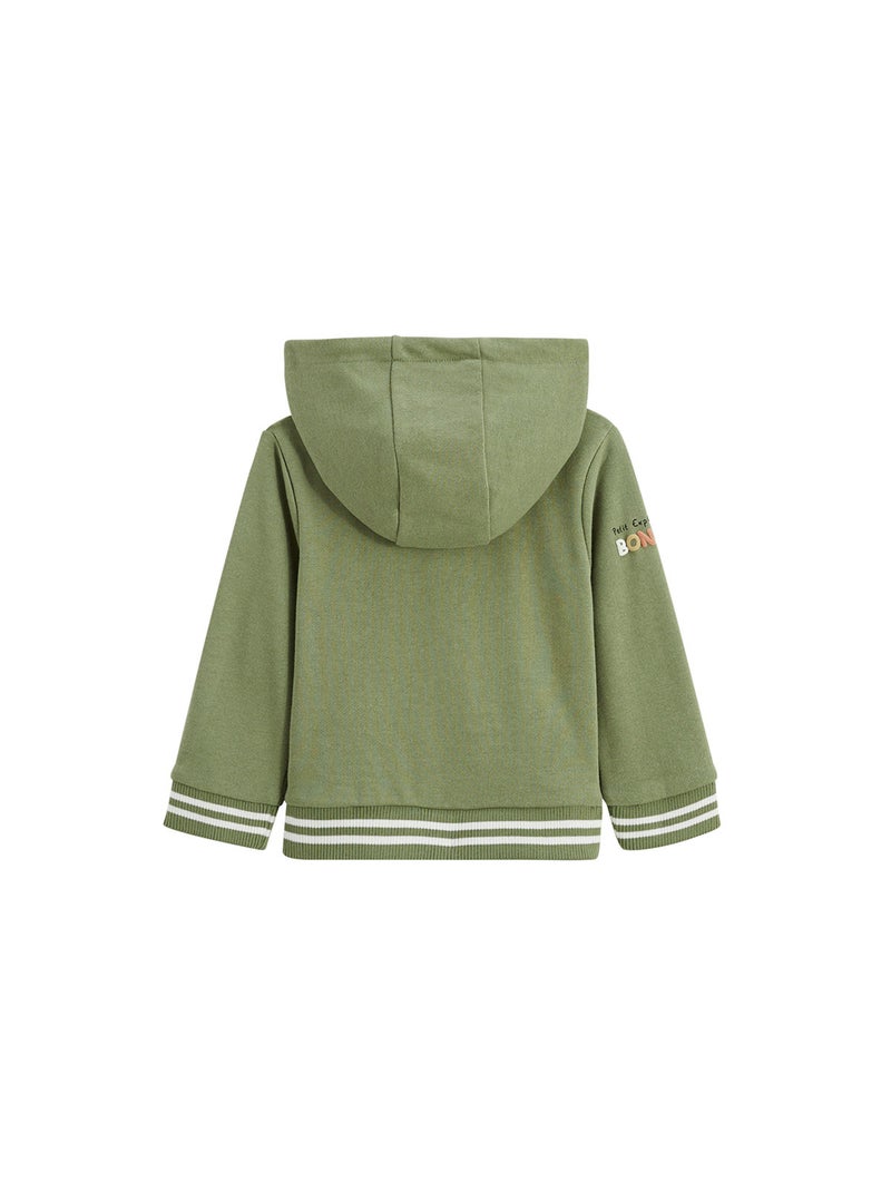 Gabin kinderhoodie Groen - Kiabi