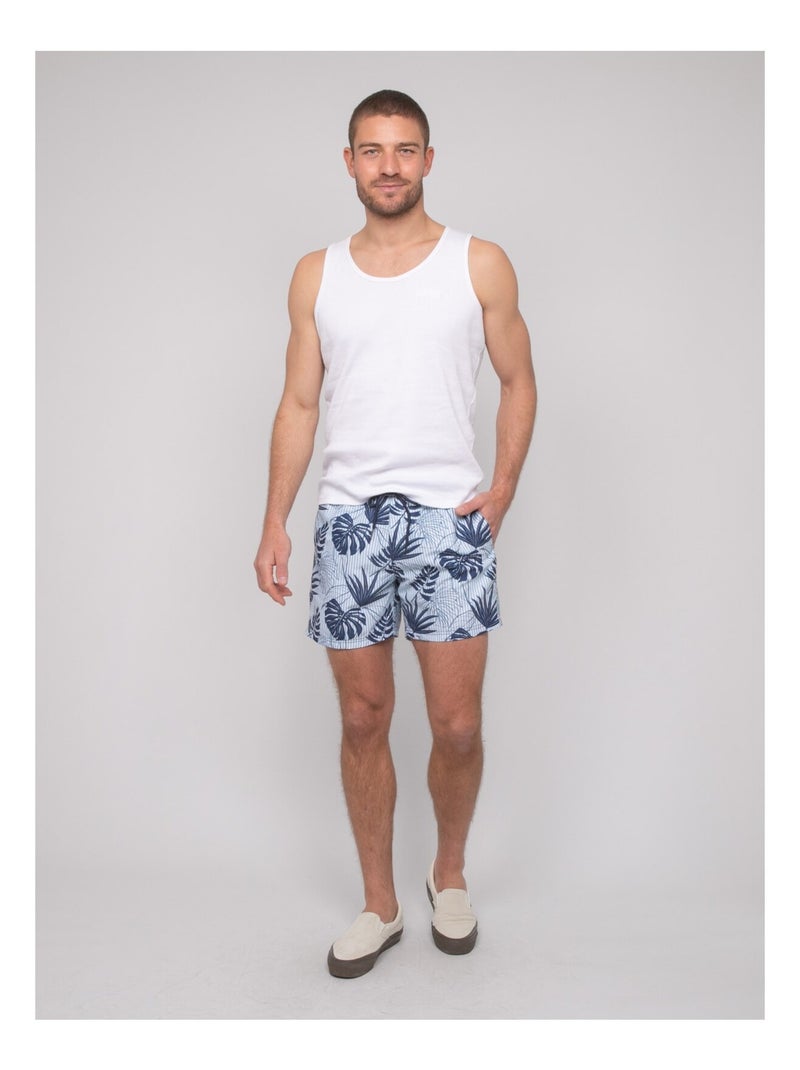 GAJA zwembroek met patroon Blauw - Kiabi
