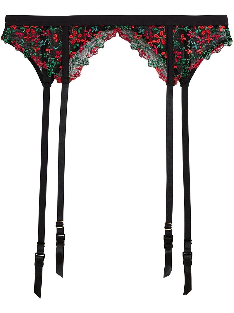 Gala jarretelgordel multikleur zwart Zwart Multicolor - Kiabi
