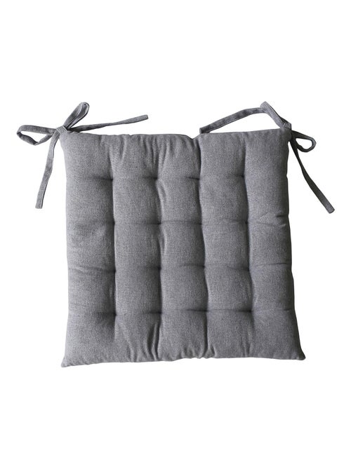 Galette de chaise en coton recyclé - Kiabi Galette de chaise en coton recyclé - Kiabi