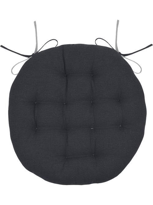Galette de chaise ronde et bicolore - Kiabi Galette de chaise ronde et bicolore - Kiabi