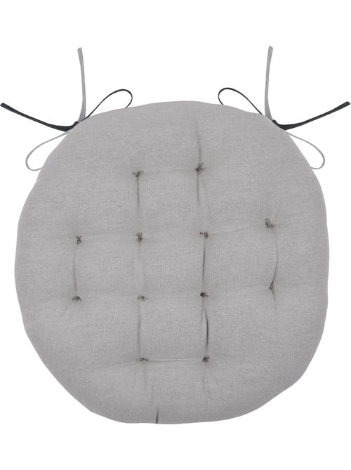 Galette de chaise ronde et bicolore - Kiabi Galette de chaise ronde et bicolore - Kiabi
