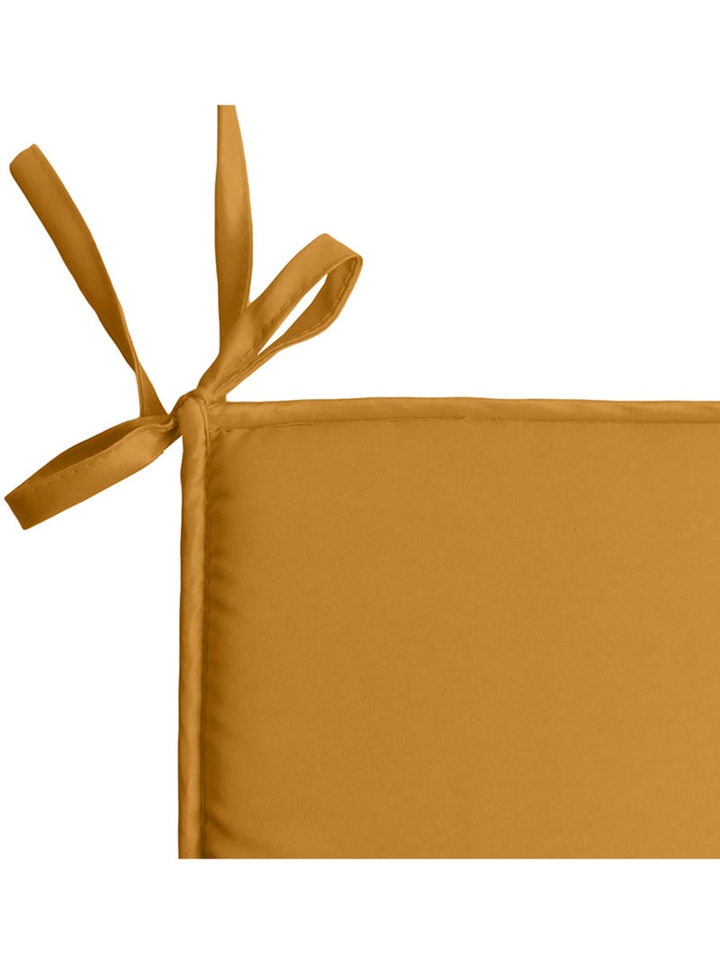 Galette de chaise unie aux multiples couleurs Jaune or - Kiabi
