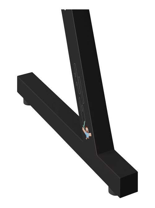 Gamebureau met LED en houder voor headset en beker 'Roba' - Minecraft - Kiabi