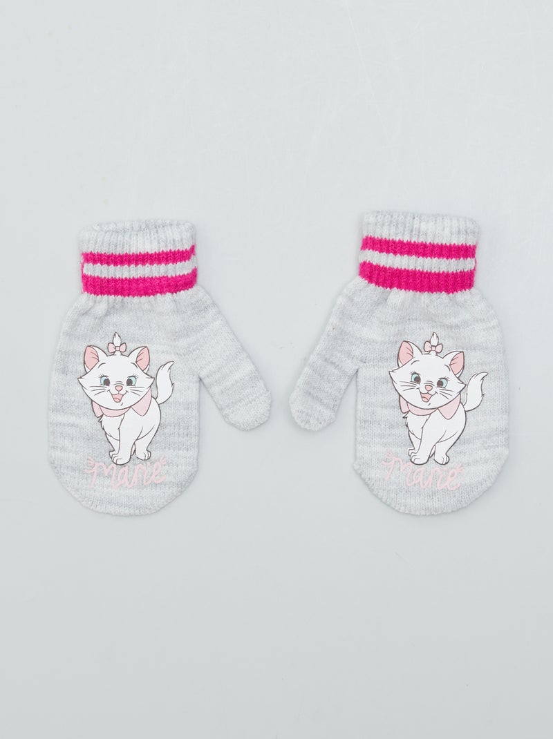 Gants en maille 'Marie' 'Disney' Gris - Kiabi