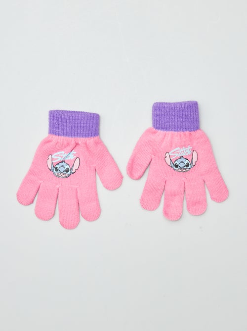 Gants en maille 'Stitch' - Kiabi