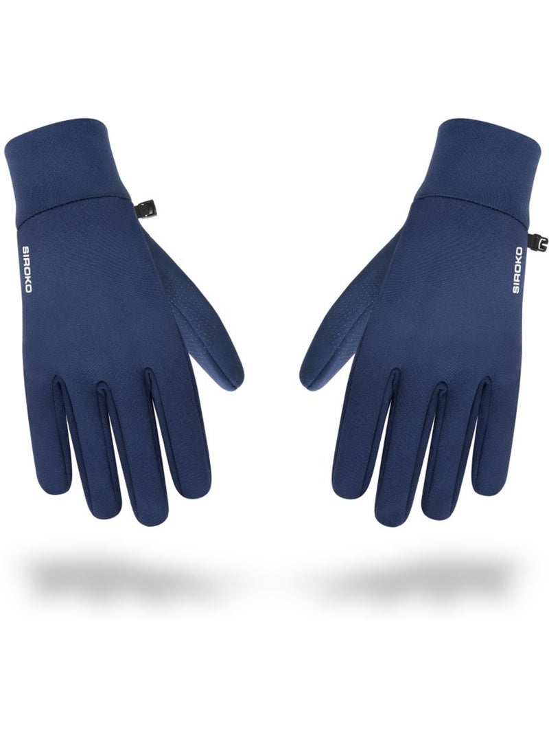 Gants imperméables trail running homme et femme sasso Bleu - Kiabi