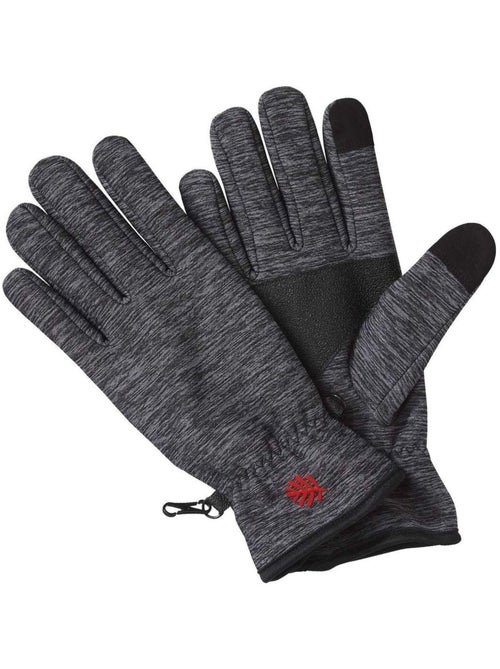 Gants Tactiles Doublés Polaire   - ATLAS FOR MEN - Kiabi