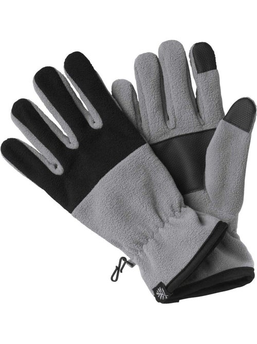 Gants tactiles en polaire bicolore - atlas for men - Kiabi Gants tactiles en polaire bicolore - atlas for men - Kiabi