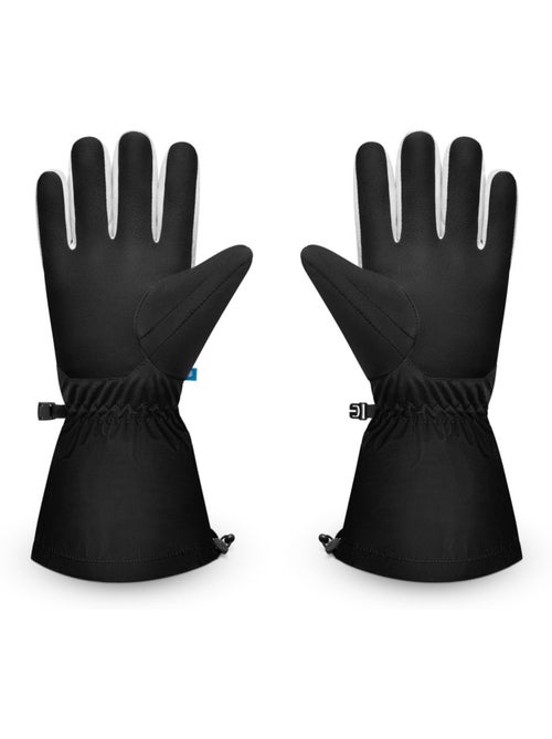 Gants thermiques de ski sports d'hiver homme et femme misty - Kiabi