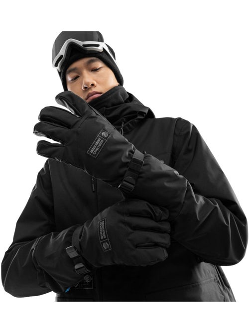 Gants thermiques imperméables ski & snowbord sports d'hiver homme et femme srx - Kiabi