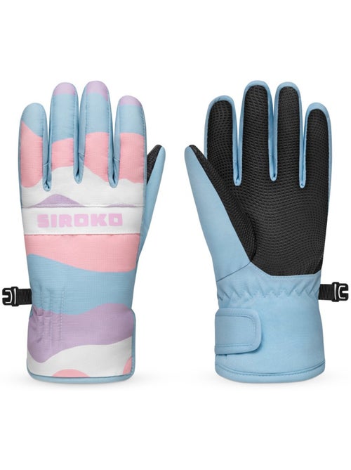 Gants thermiques snowboard et ski enfant sports d'hiver enfants bubbles - Kiabi Gants thermiques snowboard et ski enfant sports d'hiver enfants bubbles - Kiabi