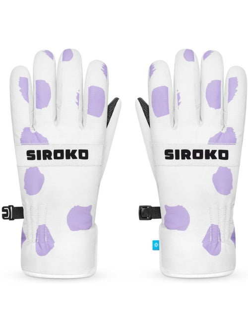 Gants thermiques snowboard et ski enfant sports d'hiver enfants doodle - Kiabi
