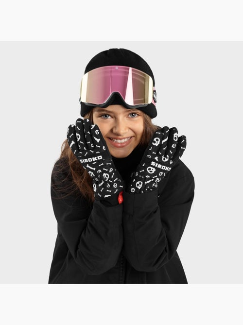 Gants thermiques snowboard et ski enfant sports d'hiver enfants skull - Kiabi Gants thermiques snowboard et ski enfant sports d'hiver enfants skull - Kiabi
