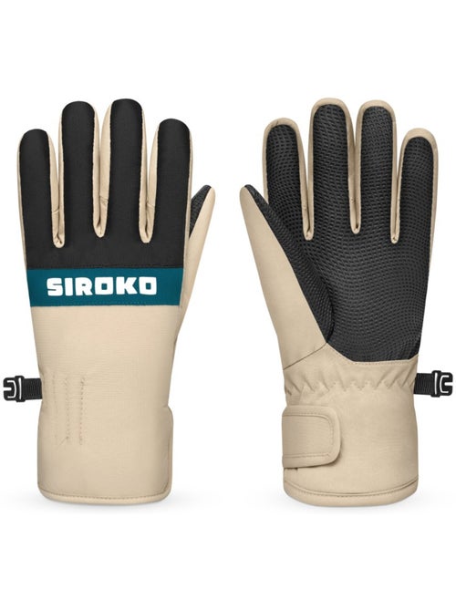 Gants thermiques snowboard et ski enfant sports d'hiver enfants whiz - Kiabi