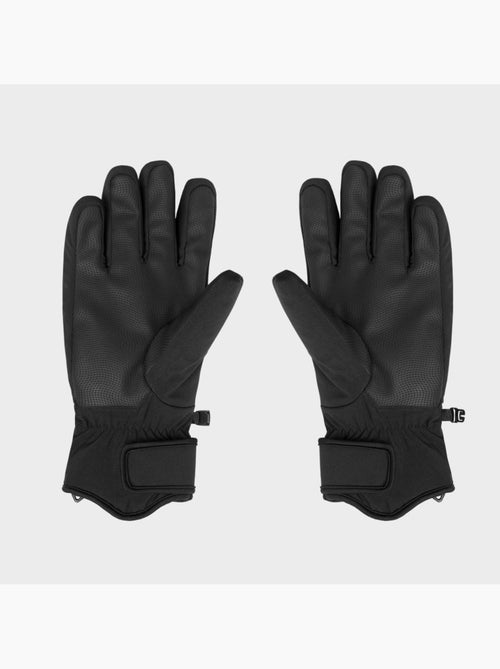 Gants thermiques snowboard et ski sports d'hiver homme et femme voss gray - Kiabi