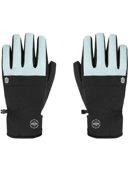Gants thermiques snowboard et ski sports d'hiver homme et femme voss light - Kiabi