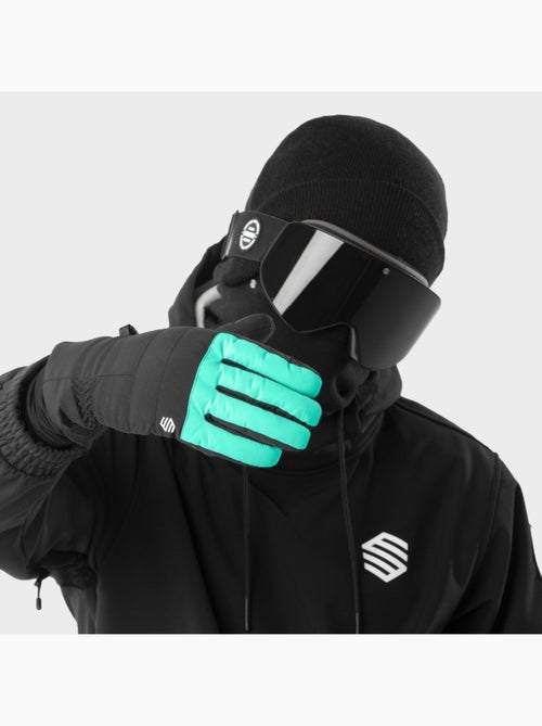 Gants thermiques snowboard et ski sports d'hiver homme et femme voss - Kiabi