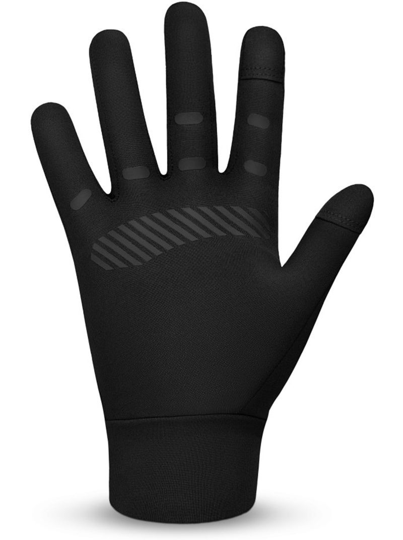 Gants vélo mi-saison cyclisme homme et femme core hekla Noir - Kiabi