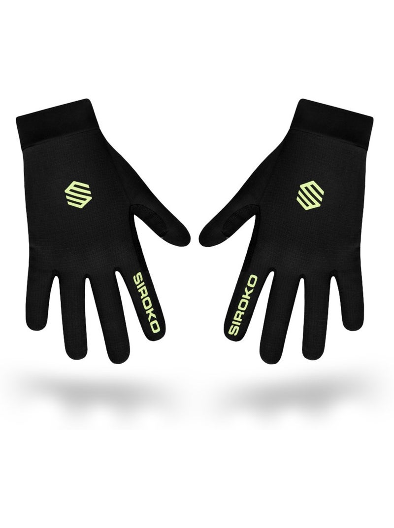 Gants vtt cyclisme homme et femme mtb moab ash Noir - Kiabi