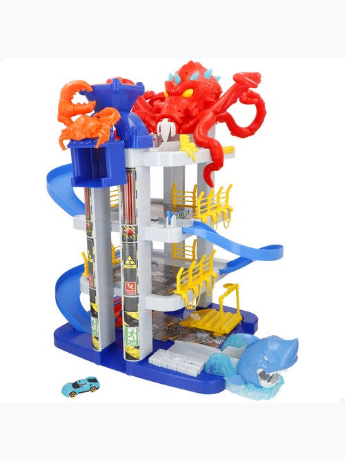 Garage des bêtes aquatiques avec la voiture teamsterz - Kiabi