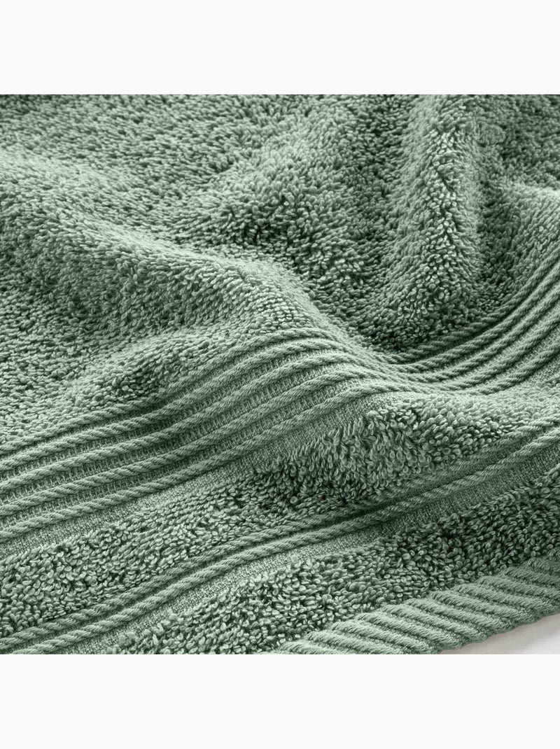 Gastenhanddoek – effen badstof – 500 g/m² – tendresse Lotusroze - Kiabi