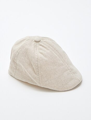 Gavroche en coton et lin uni