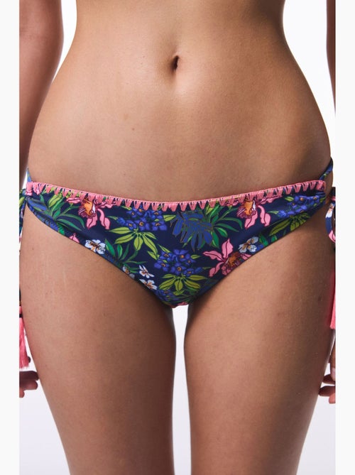 Gebloemd ciele bikinibroekje met ringdetail penti - Kiabi Gebloemd ciele bikinibroekje met ringdetail penti - Kiabi