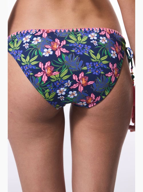 Gebloemd ciele bikinibroekje met ringdetail penti - Kiabi Gebloemd ciele bikinibroekje met ringdetail penti - Kiabi