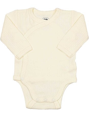 Geboorteset moka beer - 6-delige babyoutfit