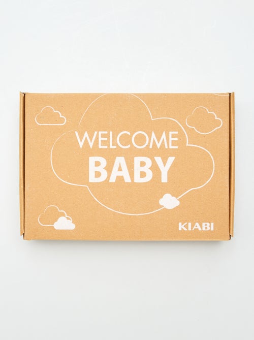 Geboorteset 'Welcome Baby' - 5 stuks - Kiabi