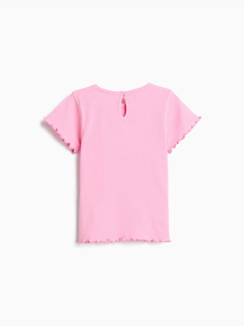 Geborduurd Bloemen T-shirt, MO Fashion - Kiabi Geborduurd Bloemen T-shirt, MO Fashion - Kiabi