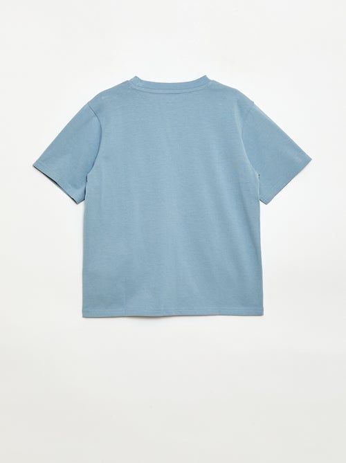 Geborduurd T-shirt met korte mouwen - Kiabi