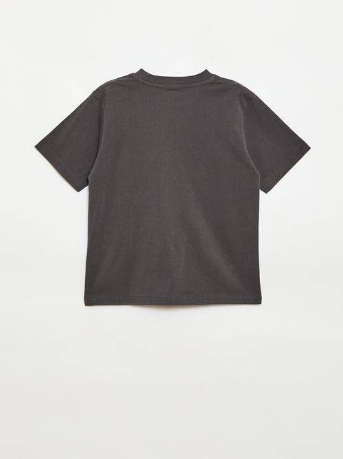 Geborduurd T-shirt met korte mouwen - Kiabi