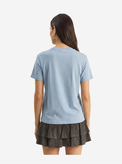 Geborduurd t-shirt met ronde hals van katoen lucci - Kiabi
